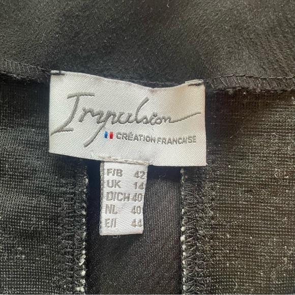 Impulsion Dress, white & black, Size 42 EU (10 US) CREATION FRANCAIS - Picture 5 of 12